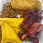 Best L30.无骨排，蟹角，春卷，叉烧炒饭 Boneless Spare Ribs. Crab Rangoons. Egg Roll. Pork FR in Southbridge, MA