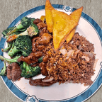 Best A 6.芥兰牛,蟹角,叉烧炒饭 Beef w. Broccoli. Crab Rangoon & Pork Fried Rice in Southbridge, MA