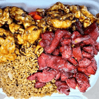 Best A 9.花生红椒鸡,无骨排,叉烧炒饭 Szechuan Spicy Ck w. Pnuts. Boneless Ribs & Pork FR (Spicy) in Southbridge, MA