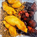 Best A11.棒棒鸡,炒金手指,叉烧炒饭 Bourbon Chicken. Fried Chicken Finger & Pork Fried Rice in Southbridge, MA