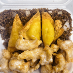 Best A12.椰子鸡,蟹角,叉烧炒饭 Coconut Chicken. Crab Rangoon & Pork Fried Rice in Southbridge, MA