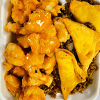 Best A10.美味鸡,蟹角,叉烧炒饭 Yumyum Chicken. Crab Rangoon & Pork Fried Rice in Southbridge, MA